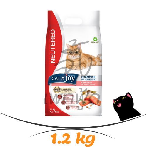 [1.2 kg] Cat n Joy Neutered แมวโต สูตรทำหมัน รสแซลมอน