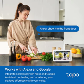 TP-Link (Tapo D210) Tapo Video Doorbell Camera กริ่งประตูอัจฉริยะ กล้อง 2K 3MP ภาพสีคมชัด IP65 สื่อสารได้ 2 ทาง