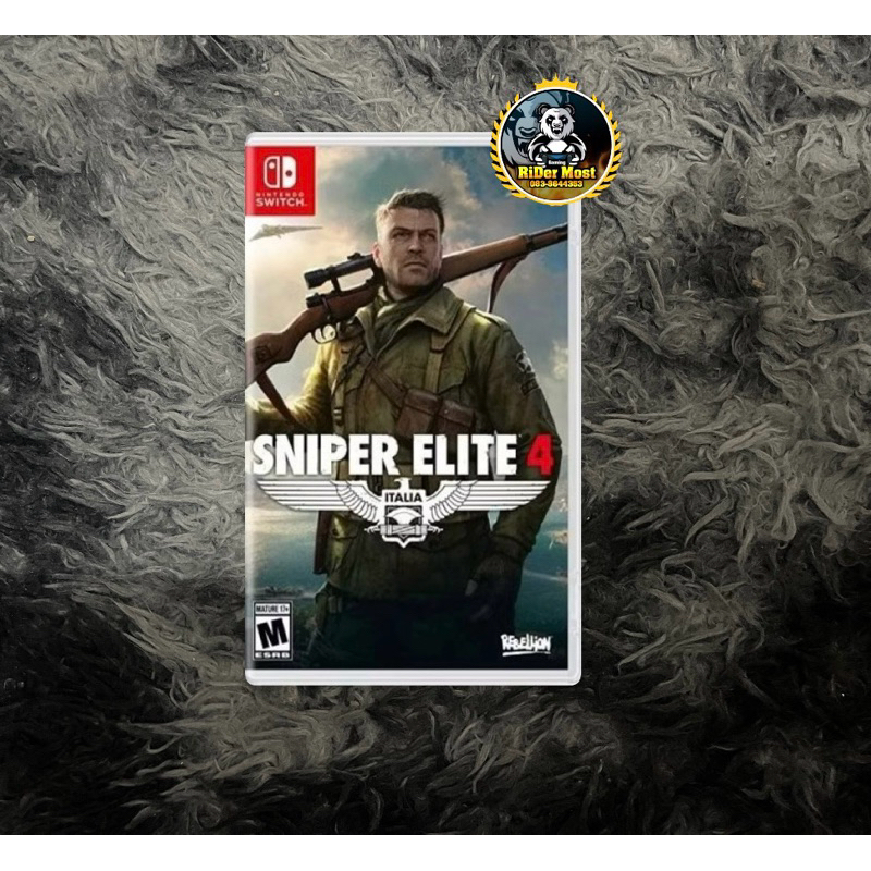 [Nintendo switch]sniper elite 4 [EN] มือ 2 พร้อมส่ง!!!
