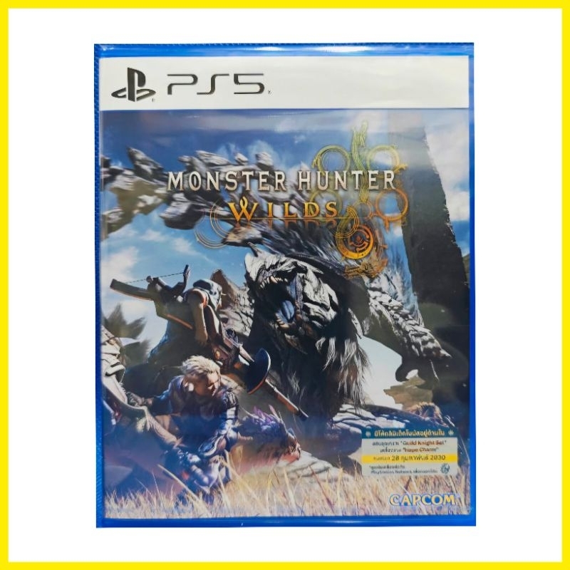 สินค้าพร้อมส่ง ปกไทย PS5 Monster Hunter Wilds (Z3/Asia) แถม DLC