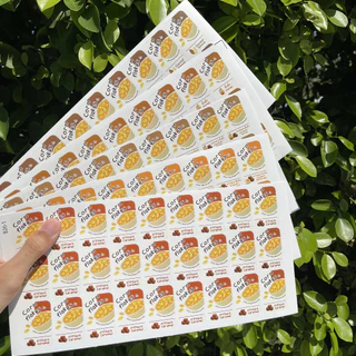 สติกเกอร์คอร์นเฟลก รสชาติต่างๆ Cornflakes ฉลากสินค้า สำเร็จรูป B26