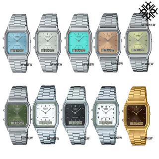 CASIO VINTAGEAQ-230 AQ-230A-7AMQY AQ-230A-2A2MQY AQ-230A-2A1MQY A168WA-8AY A168WA-3AY A168WA-5AY ของแท้ประกันศูนย์ 1ปี