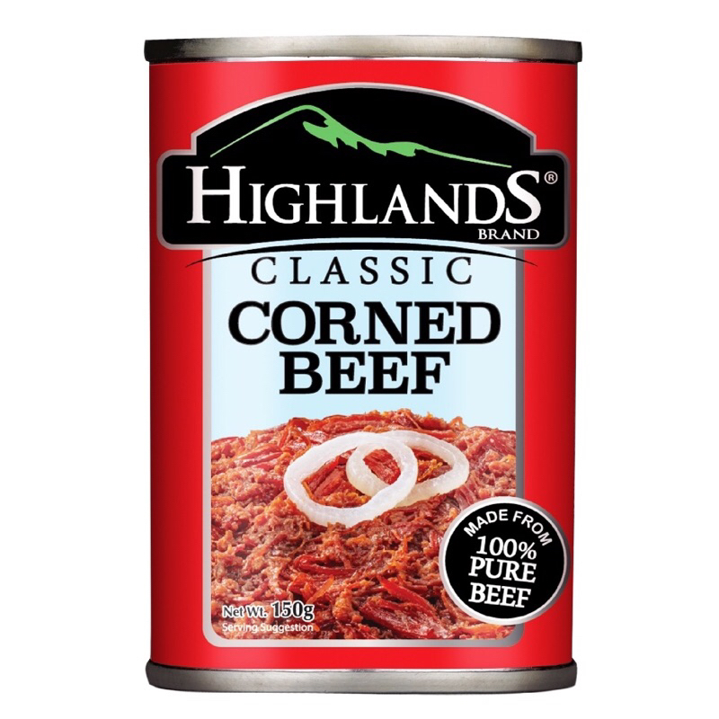 HIGHLANDS Classic Corned Beef 150g.