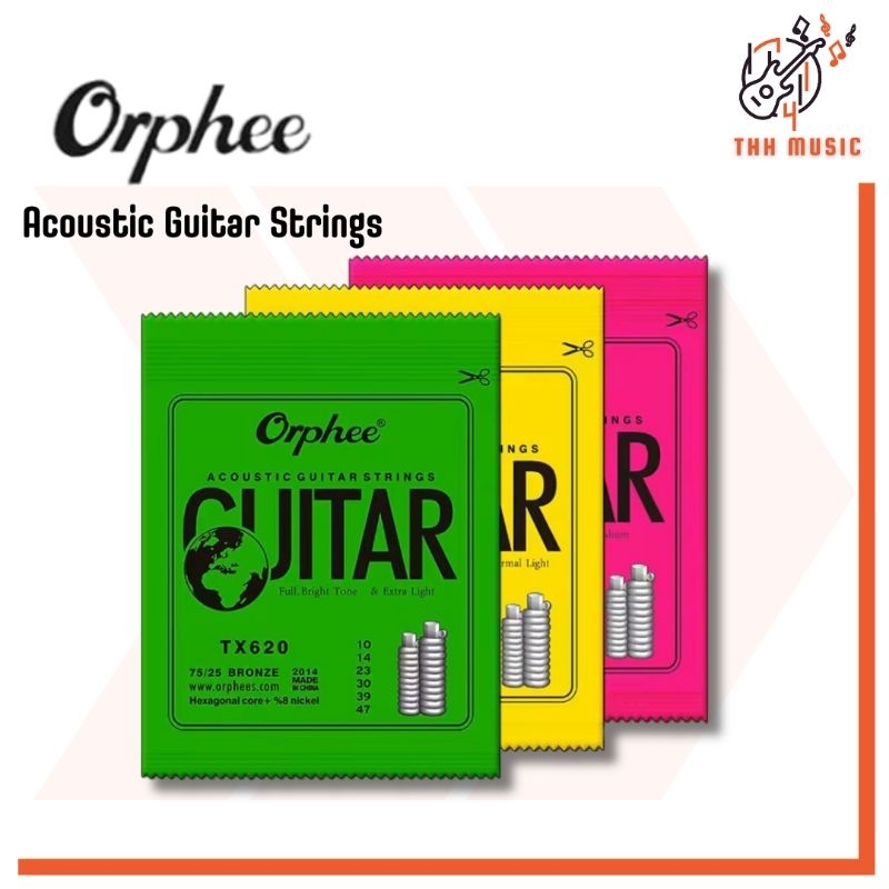 สายกีตาร์โปร่ง Orphee