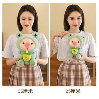 ตุ๊กตาหมูน้อย คุณอู๊ดอี๊ด ขนาด25cm ตุ๊กตาน่ารัก ของขวัญรับปริญญา ของขวัญวาเลนไทน์