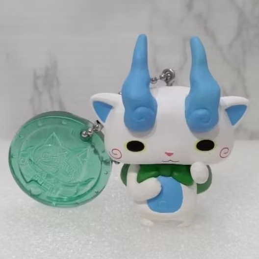 ของแท้ จากญี่ปุ่น พวงกุญแจ ที่ห้อย ฟิกเกอร์ โคมะซัง โยไควอทช์ Bandai Yokai Watch Komasan Figure Keyc
