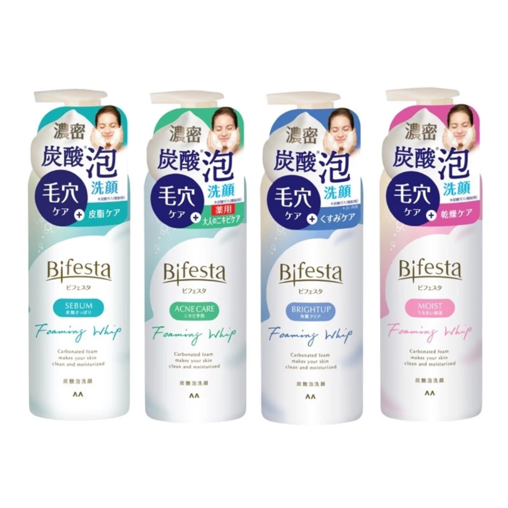 Bifesta Foaming Whip Acne Care 180g บิเฟสต้า โฟมมิ่ง วิป