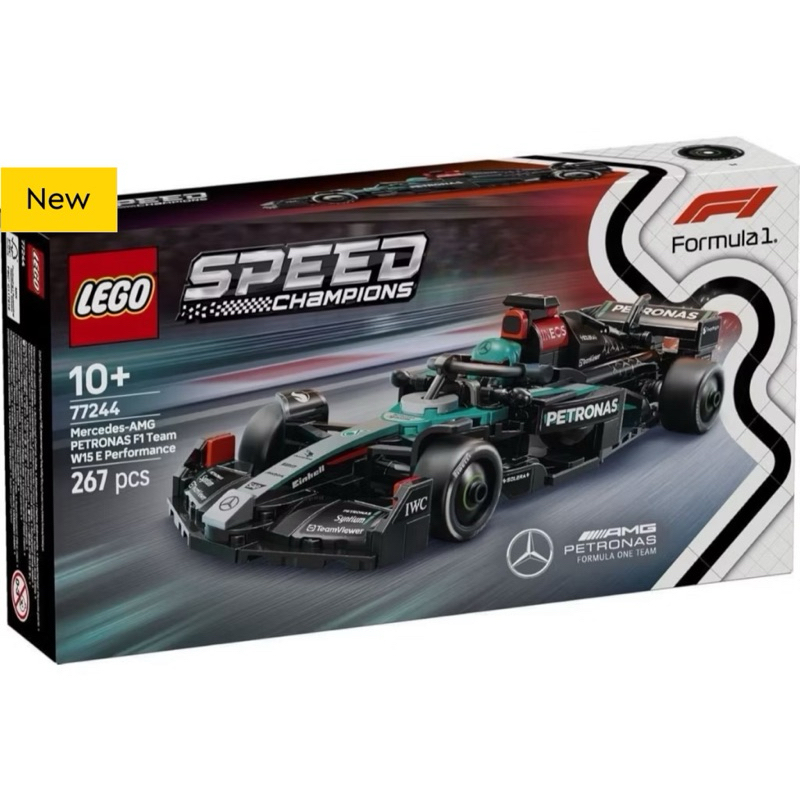 Lego Speed Champion 77244 Mercedes-AMG F1® W15 Race Car