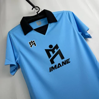 IMANE เสื้อกีฬาคอวีปก พร้อมโลโก้ IMANE กลางตัว IMA1 002