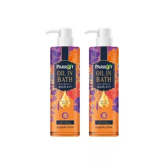 PARROT Oil in Bath Intensive Moisturizer 400 ML.แพรอท ครีมอาบน้ำ ออยล์ อิน บาธ อินเทนซีฟ มอยส์เจอร์ไรเซอร์ 400 มล.X2 ขวด