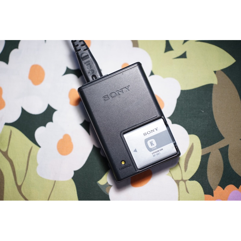 Sony BC-CSKA Battery Charger + Sony NP-BK1 Battery