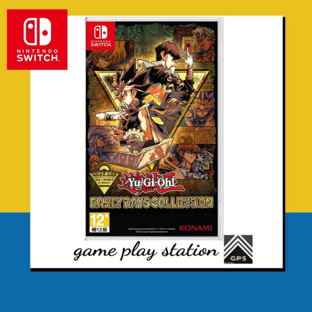 nintendo switch yugioh early days collection ( chinese english )