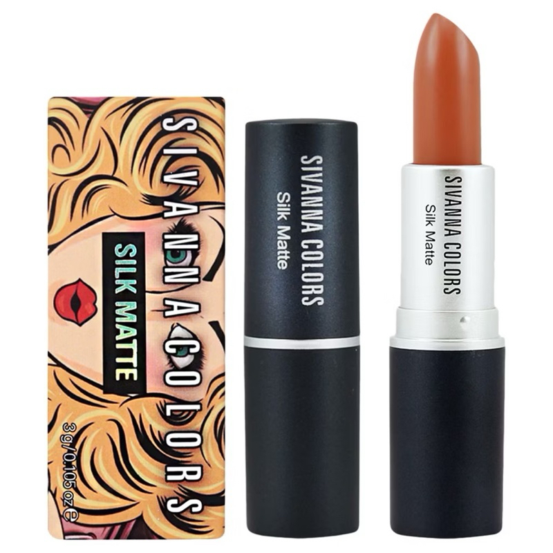 HF360 SIVANNA COLORS Silk Matte Lip | ซีเวนน่า คัลเลอร์ส ซิล แมทท์ ลิป