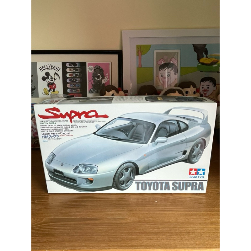 โมเดลรถ Toyota Supra Tamiya 1/24