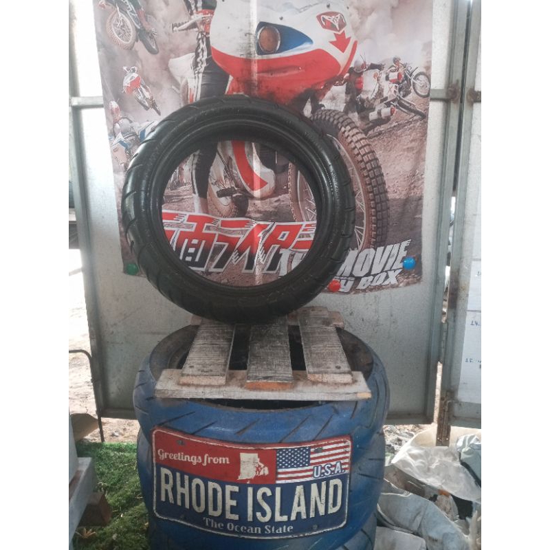 อะไหล่มอไซมือสอลมือ2maxxisขอบ12ขนาด110/70-12คิมบิก.แกรนฟีลาโน่.grand filano.Q-bix