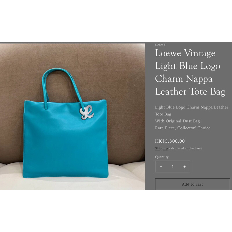 LOEWE MINI TOTE BAGS กระเป๋าโลเอเว่ เอ4