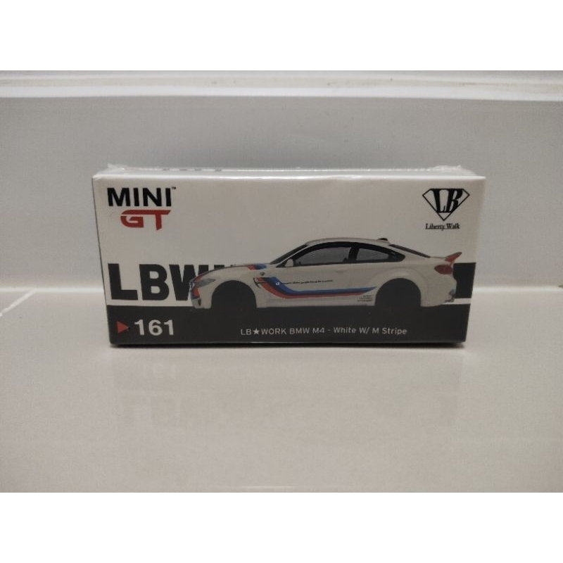 Mini gt modelรถ BMW M4 LBWK เบอร์161