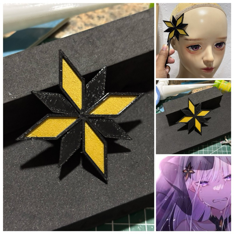 กิ๊บประดับหัว Rezero พร้อมส่งในไทย | งานสั่งทำ 🛠️