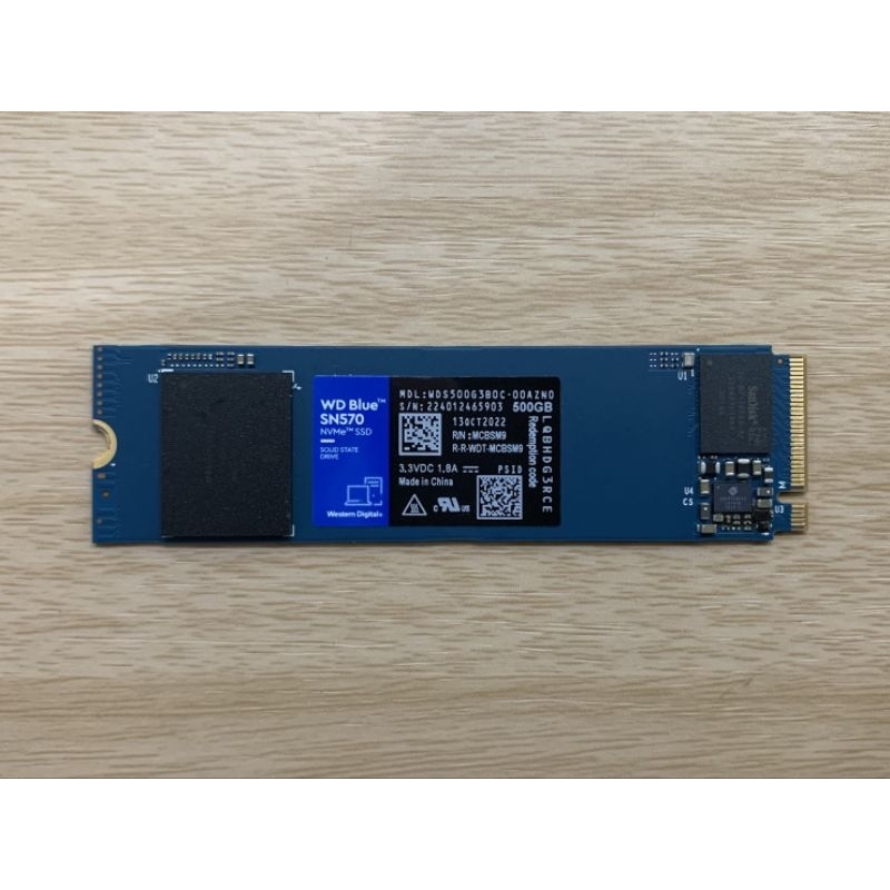 WD BLUE SN570 500GB ( ประกันเหลือ )