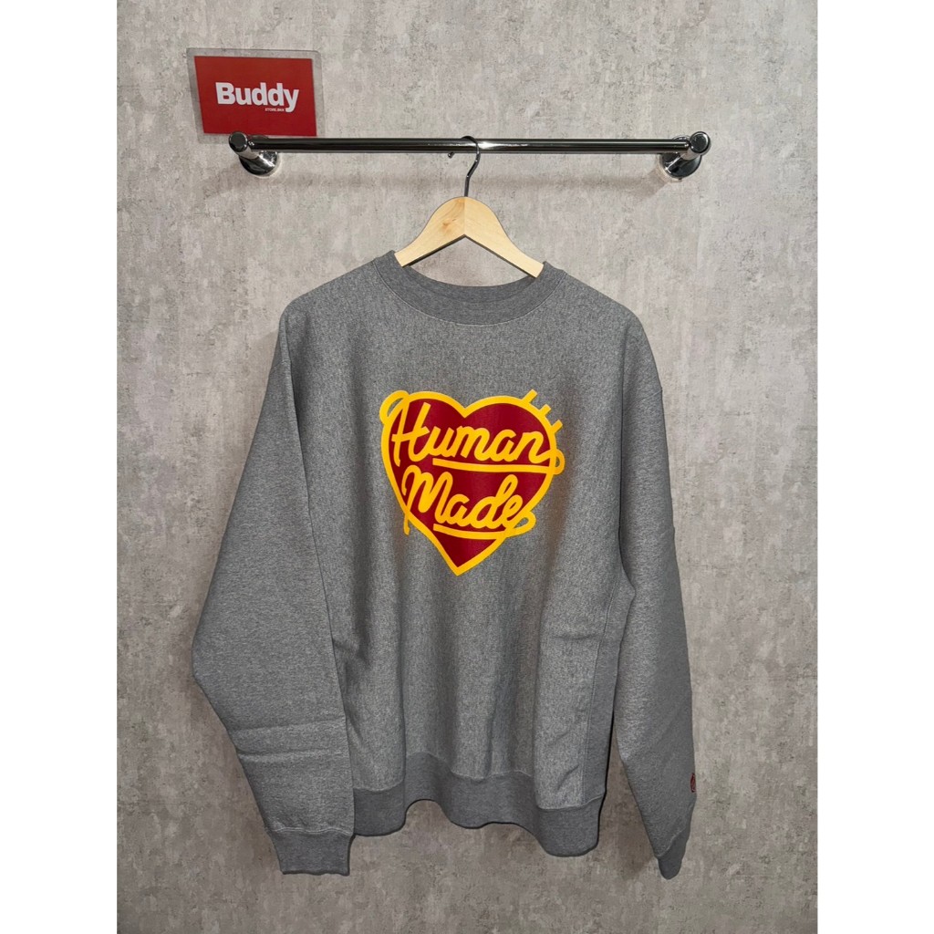 HUMANMADE HEAVYWEIGHT SWEATSHIRT (Gray)
