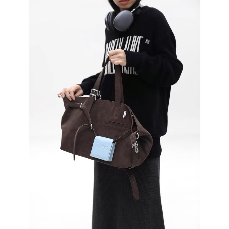 (Preorder) Jandress-suede bag สามารถใช้โค้ดลดได้สูงสุด 30%