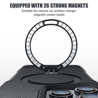 Carbon Fiber Magnetic เคสทรศัพท์ For iPhone 16 Pro Max 13 11 15 14 Plus 12 15promax 16promax 14promax เคสกันกระแทกไอโฟน