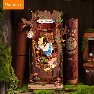 Book Nook DIY รุ่น อลิซในดินแดนมหัศจรรย์ Rolife Alice Fall W…