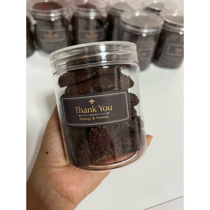 Brownie Fudge Cookie คุ้กกี้ช็อคโกแลตเข้มข้น