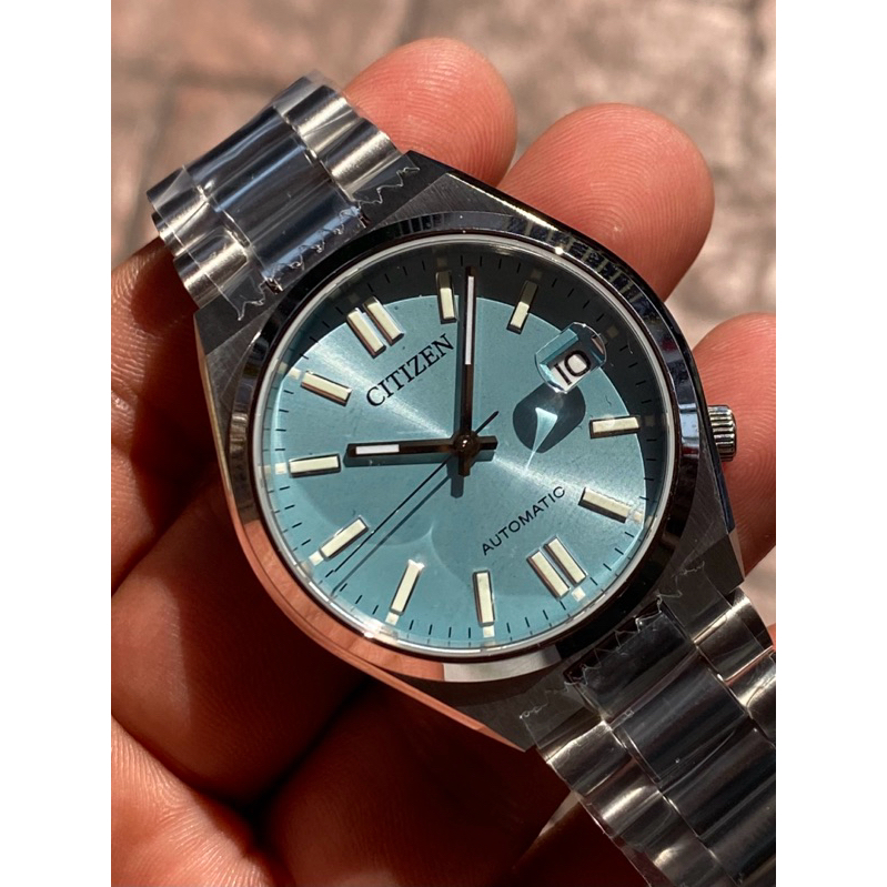 นาฬิกาข้อมือ Citizen TSUYOSA 37mm light blue Dial Stainless Steel Bracelet NJ0200-50L