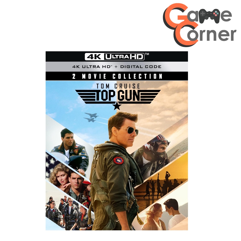 [Instock มีของพร้อมส่ง] Top Gun: Maverick 2-Movie 4K Ultra HD Collection [ซับไทย] (4k)