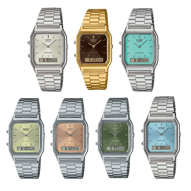 Casio Standard  รุ่น AQ-230,AQ-230A,AQ-230A-1,AQ-230A-2A1,AQ-230A-7A,AQ-230A-1D,AQ-230A-2A2