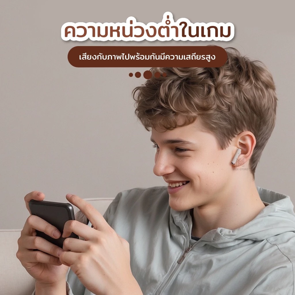 LiBRA M15 TWS Bluetooth 5.4 HiFi ลดเสียงรบกวน มีไมค์ thumbnail 8