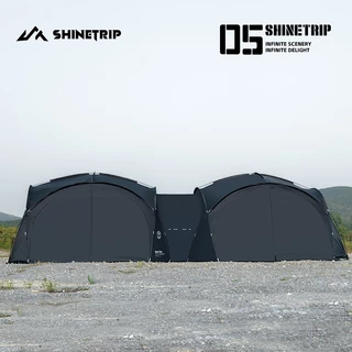 ShineTrip Dome Tarp รุ่น a470 ผ้า Oxford 150D UPF50+ เต็นท์ทรงโดม ทาร์ปกันแดด พร้อมอุปกรณ์เสริม