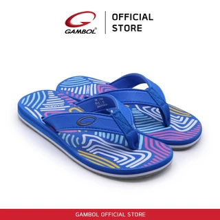 GAMBOL แกมโบล HAVE FUN รองเท้าแตะหูหนีบเด็ก รุ่น GK11453 Size 31-35
