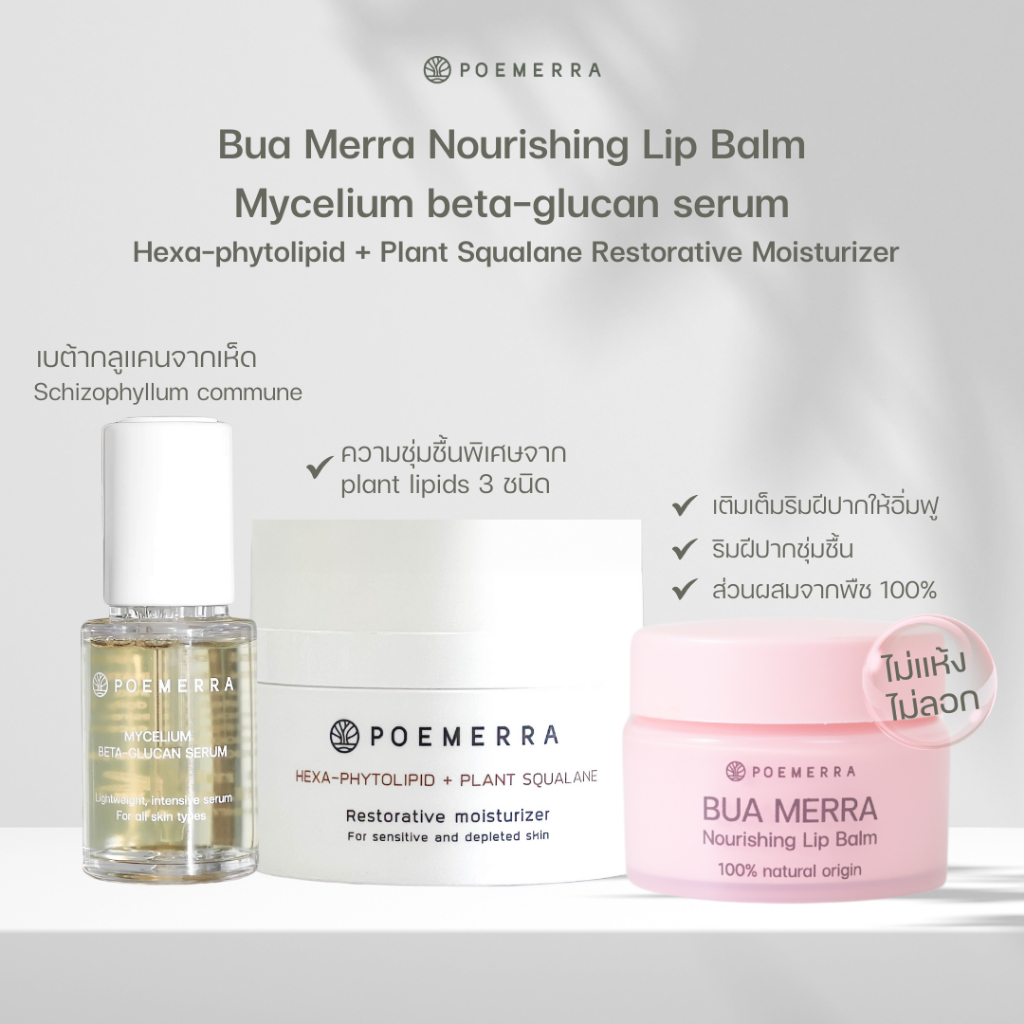 SET 1 Qty : Lip Balm + Moisturizer + Serum