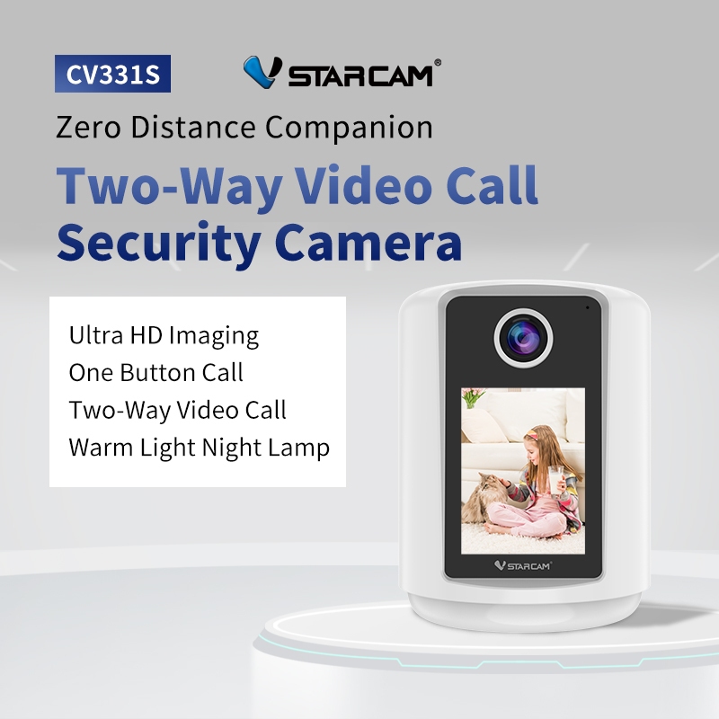 VSTARCAM CV331G 4G SIM / CV331S WiFi FHD 1080p 2mp Two-Way Video Call กล้องวงจรปิด โทรวีดีโอคอลได้