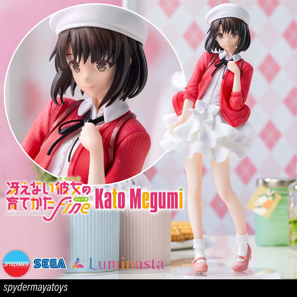 [Pre-Order] ฟิกเกอร์ Kato Megumi Plain Clothes Ver. Luminasta - SAEKANO - SEGA