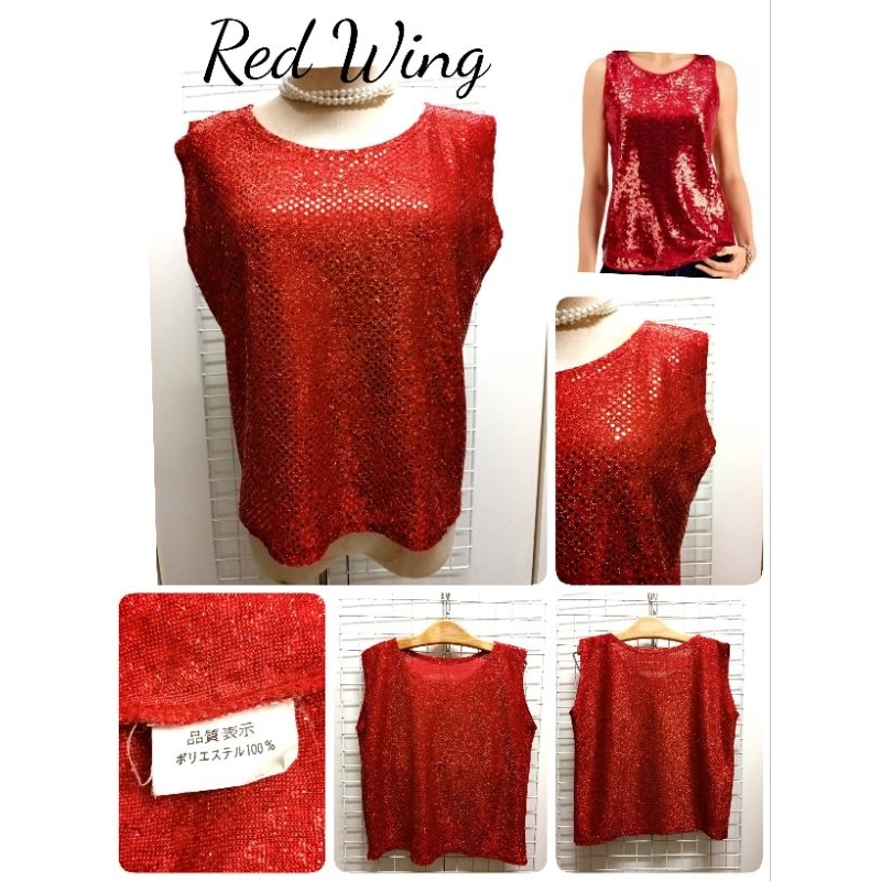 3263. Red Wing เสื้อแขนกุดมือสอง