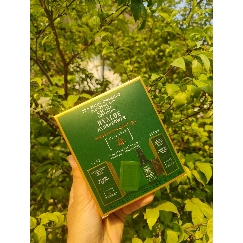 MADAME HENG HYALOE HYDROPWER HIGH PERFECT COMBINATION HYALURONIC ACID ALOE VERA LIPOPROTEIN