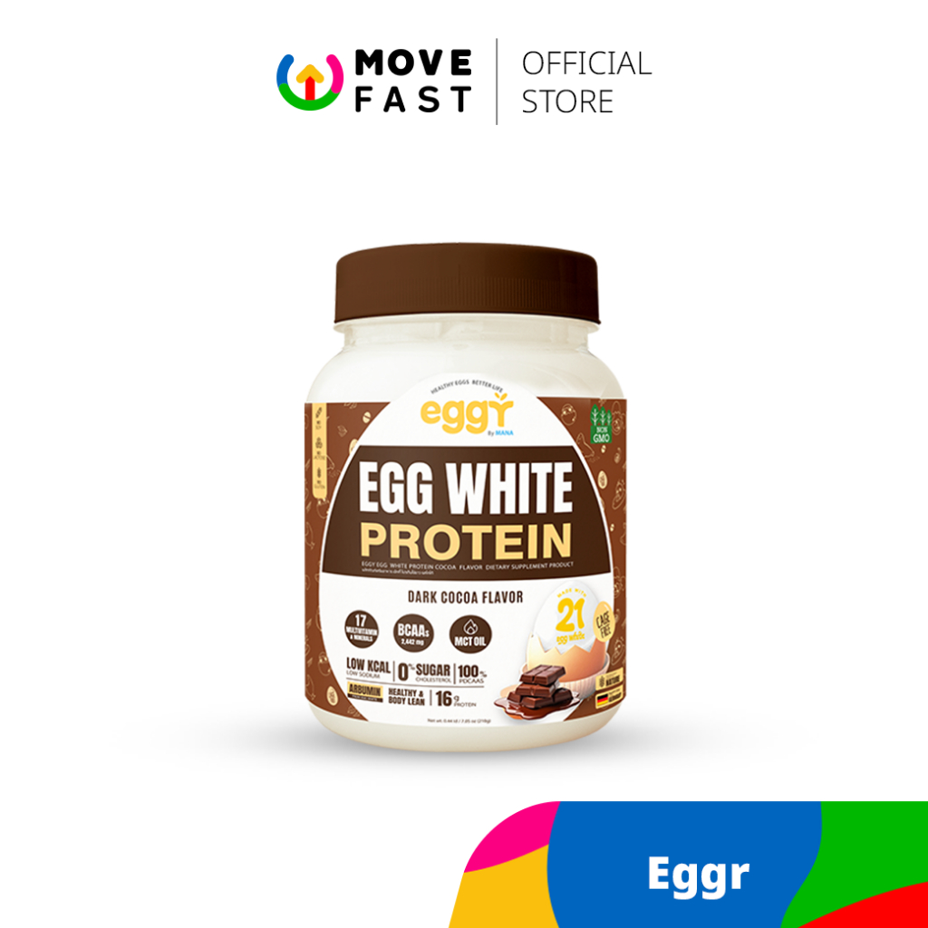 EGGY - Egg White Eggy Protein โปรตีนไข่ขาว โปรตีนมานา เอกกี้ Mana Eggy Egg White Protein สนยุกต์