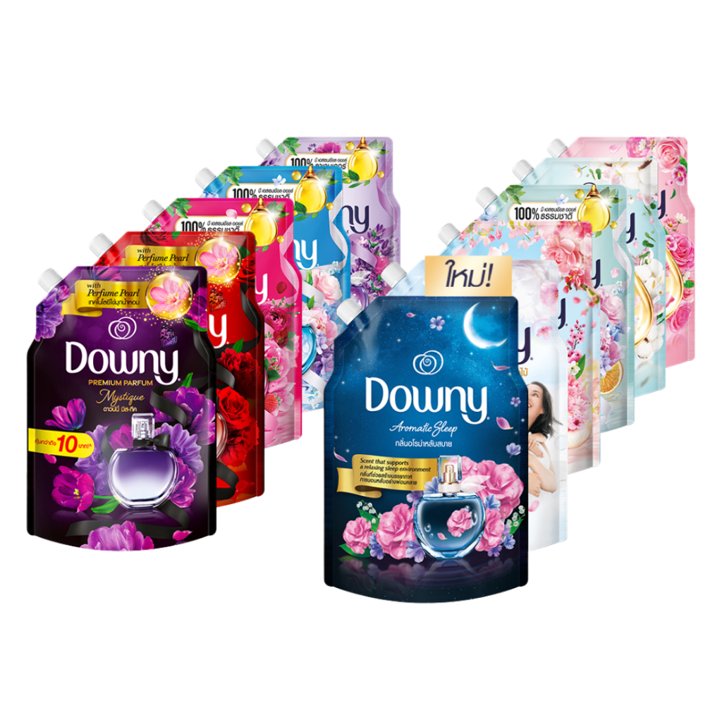 Downy น้ำยาปรับผ้านุ่ม ดาวน์นี่ รีฟิล ขนาด 1 L - 950 ml. สูตรเข้มข้น น้ำหอมพรีเมี่ยม หอมยาวนาน
