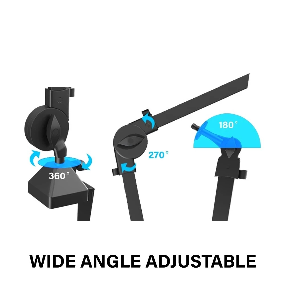 🔥ขายดีมาก🔥 ขาแขวนไมโครโฟน Microphone Boom Arm EGA รุ่น Type SM1 ขาตั้งไมค์โครโฟนแบบหนีบโต๊ะ