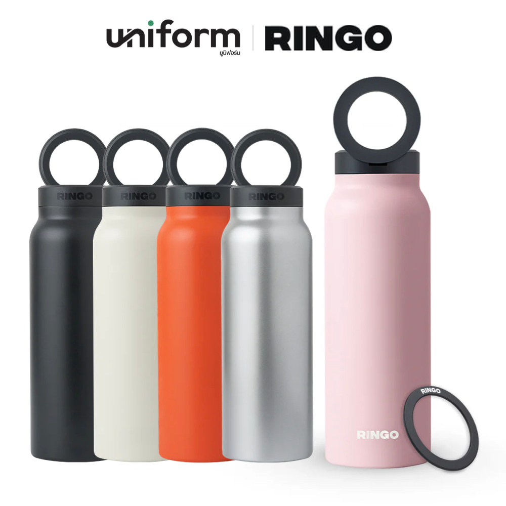 ขวดน้ำอัจฉริยะ Ringo Bottle with Magnetic Phone Mount Lid 710ml