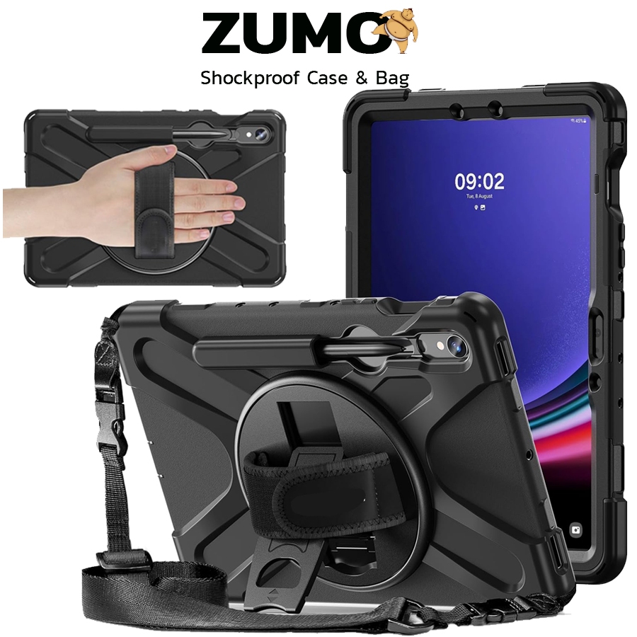ZUMO เคสกันกระแทก เคส Samsung Galaxy Tab S6 S7 S8 S6 Lite S7 Plus FE Tab S10 S9 Plus S10 FE S10 Lite
