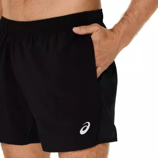 ASICS : 2011D232.001 ASICS SILVER 5IN SHORT MEN RUNNING ผู้ชาย กางเกงขาสั้น ของแท้ PERFORMANCE BLACK