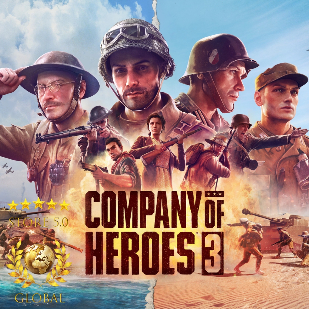 Company of Heroes 3 Digital Premium Ed Offline Key Card จัดส่งทันที