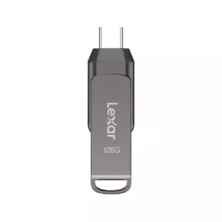 แฟลชไดร์ฟ Lexar Dual Drive D400 USB Type-C 128GB by Banana IT
