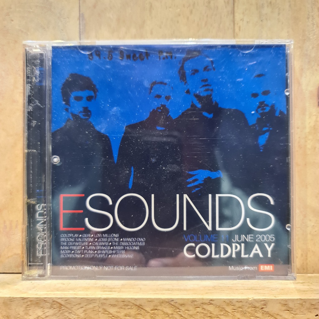 CD ซีดีเพลง ESOUNDS Vol.11 June 2005 + VCD