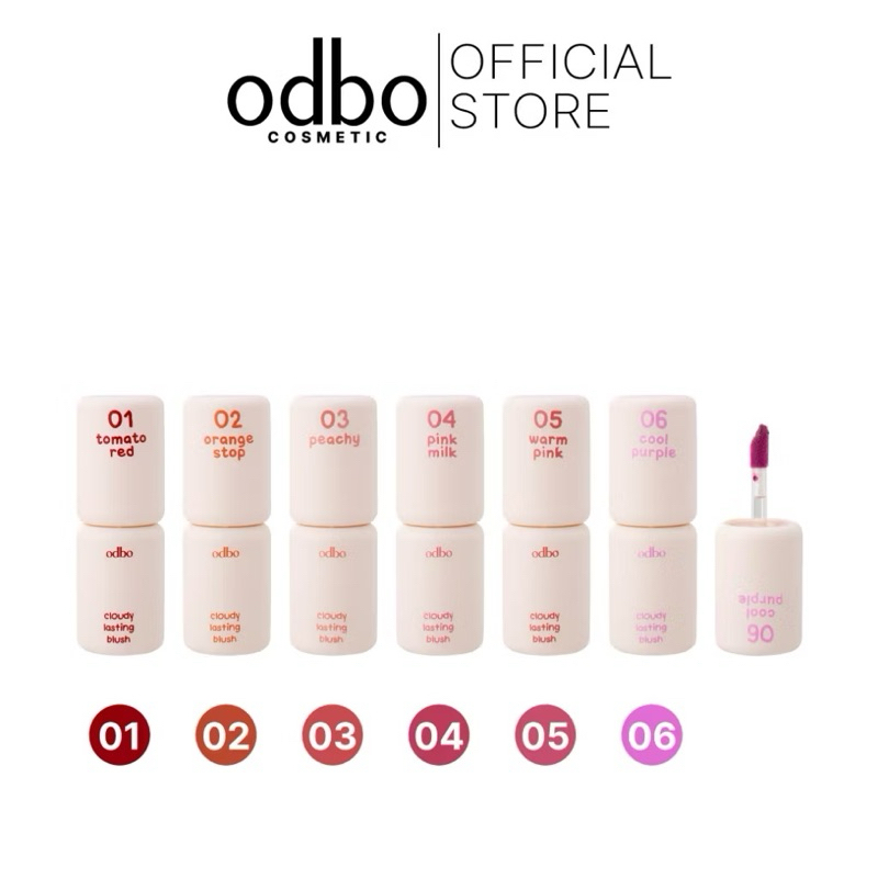 ODBO CLOUDY LASTING BLUSH - OD1306