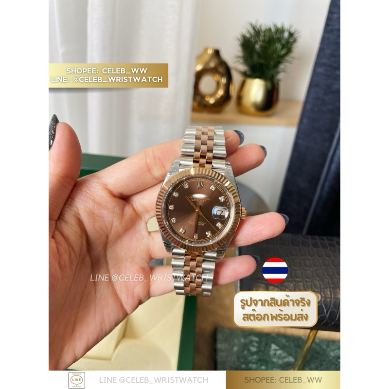 CWW • DATEJUST 2K CHOCOLATE 36 MM.